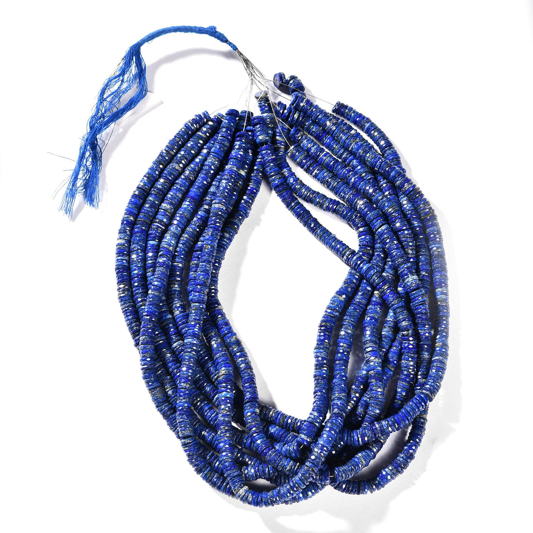 LAPIS LAZULI HEISHI 6-7 MM - 1 STRAND - 40 CM