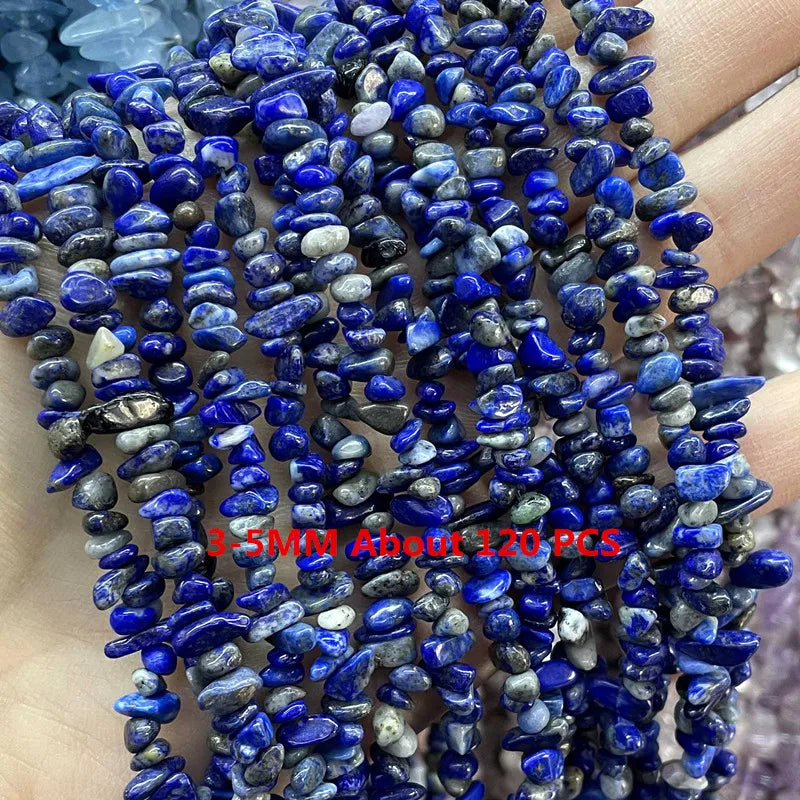 Natural Lapis Lazuli Round Tube Faceted Loose Spacer Stone Beads For Jewelry Making DIY Handmade Bracelets Necklace Accessories